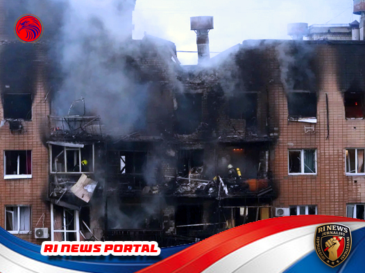 Serangan Udara Rusia Guncang Kharkiv