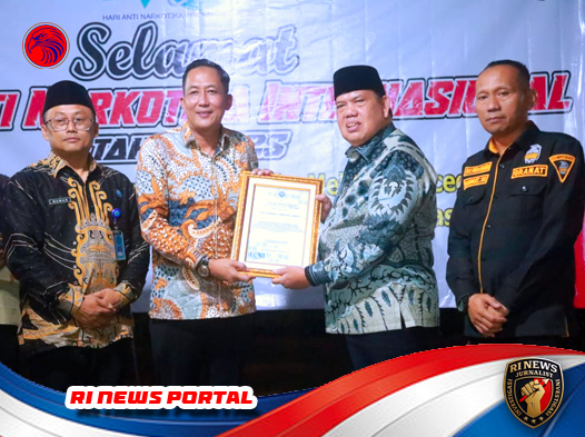 Wakil Bupati Lampung Timur Dorong Kolaborasi Masyarakat dan Organisasi Sosial pada Peringatan Hari Anti Narkotika Internasional 2025