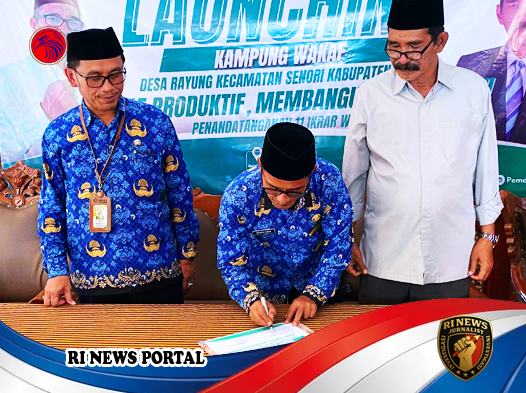 Desa Rayung Ditetapkan sebagai Kampung Wakaf