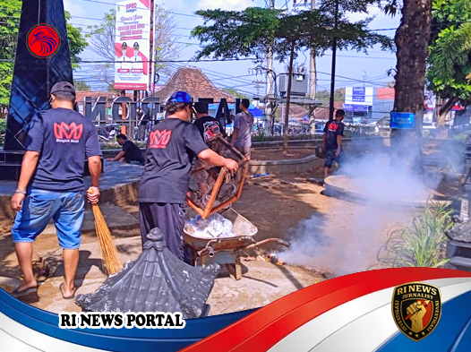 Jatisrono Gelar Aksi Sosial Peduli Lingkungan Jelang HUT ke-80 RI