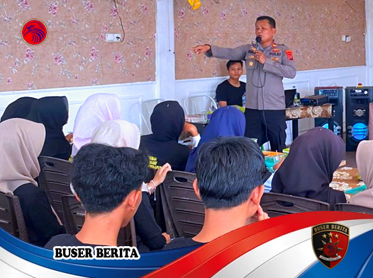 Kapolsek Pancung Soal Sosialisasikan Bahaya Narkoba kepada Anak Nagari
