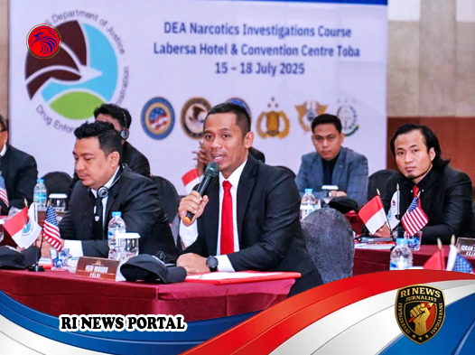Pelatihan Investigasi Narkotika DEA di Medan