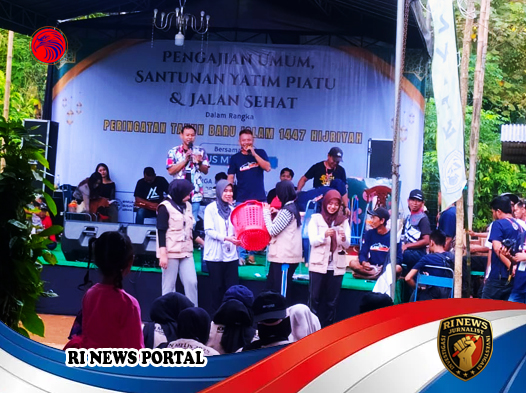 Pemuda Dusun Gebang Gelar Pengajian dan Santunan Yatim Piatu