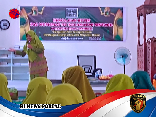 Pengajian Rutin Muslimat NU Kecamatan Sintang
