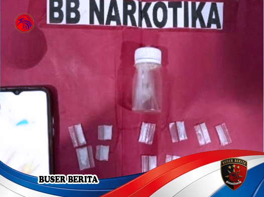 Polres Lampung Timur Tangkap Tiga Tersangka Narkoba