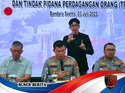 Polresta Bandara Soekarno-Hatta Ungkap Sindikat Perdagangan Orang Bermodus Pekerja Migran
