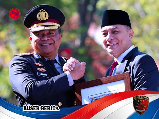Surabaya Gelar Upacara HUT ke-79 Bhayangkara