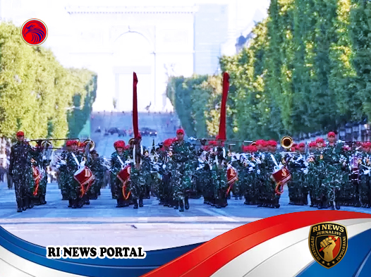 TNI Buka Defile Bastille Day di Paris