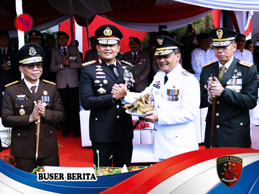 Upacara Hari Bhayangkara ke-79 di Polda Jateng