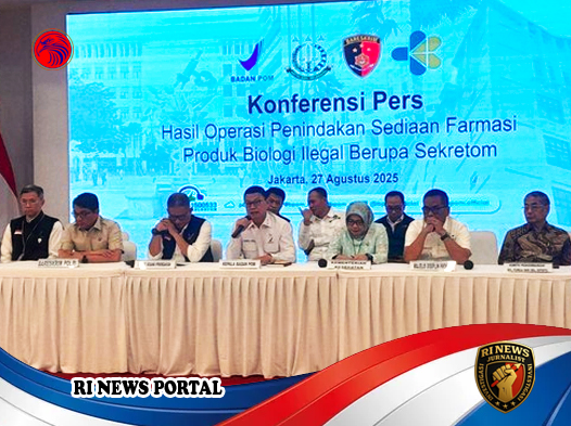 BPOM Bongkar Jaringan Peredaran Sekretom Stem Cell Ilegal di Klinik Hewan Magelang