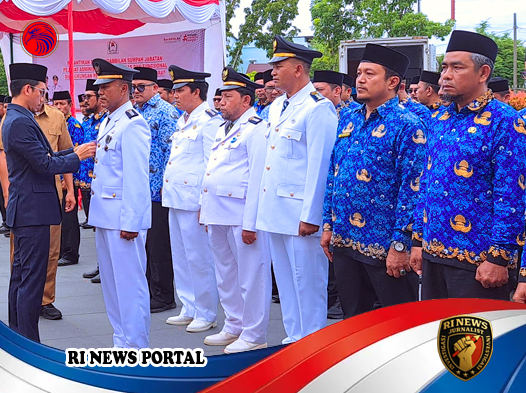 Bupati Aceh Barat Lantik 100 Pejabat