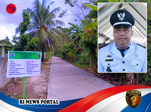 Desa Braja Yekti Lampung Timur Tunjukkan Kemajuan Pesat di Bawah Kepemimpinan Tukiman Toro