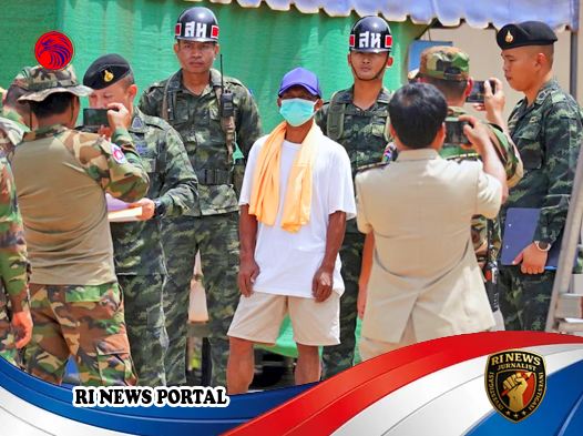 Dua Tentara Kamboja Dipulangkan