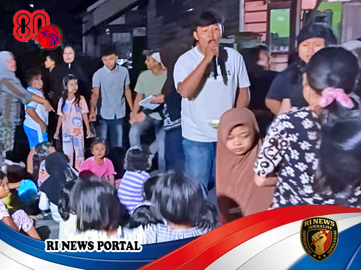 Kebersamaan Warga Lorong Muhajirin Padangsidimpuan dalam Semarak HUT ke-80 RI