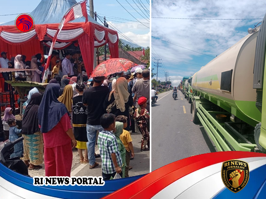 Kemacetan Parah di Jalur Nasional Tapanuli Selatan Akibat Karnaval HUT RI ke-80
