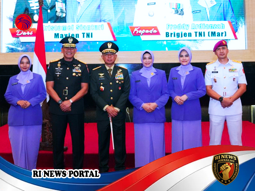 Panglima TNI Pimpin Sertijab Perwira Tinggi dan Resmikan Satuan Baru di Mabes TNI