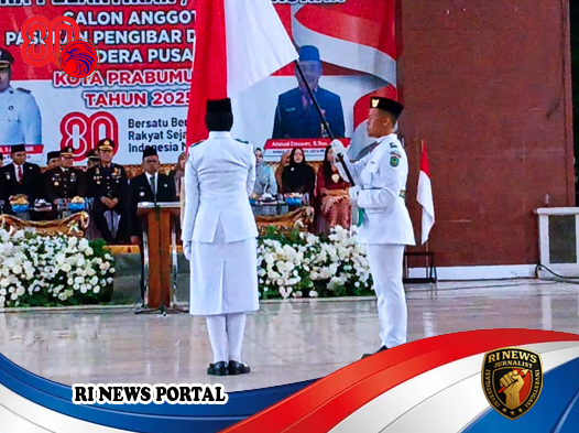 Paskibraka Prabumulih 2025 Resmi Dikukuhkan