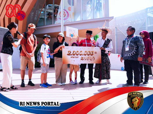 Paviliun Indonesia di World Expo 2025 Osaka Capai 2 Juta Pengunjung pada Hari Kemerdekaan