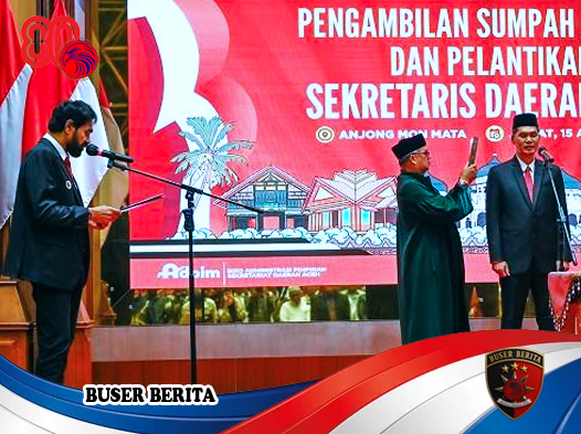 Pelantikan Sekda Aceh Definitif
