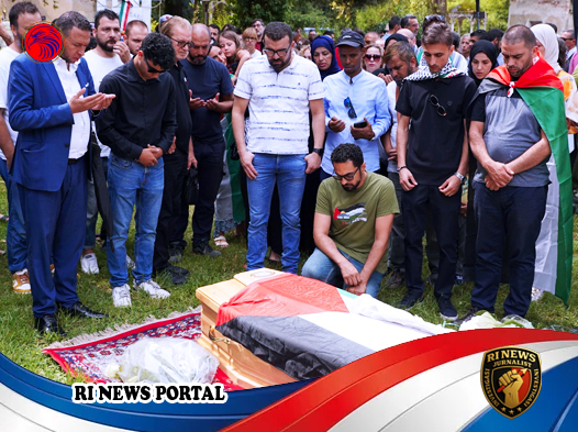 Pemakaman Marah Abu Zuhri di Italia