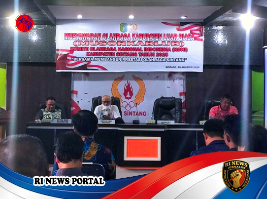 Pemerintah Kabupaten Sintang Dukung Penuh Prestasi KONI Menuju Pekan Olahraga 2026