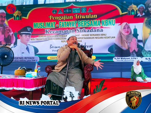 Pengajian Akbar Triwulan Muslimat-Patayat NU Sukadana