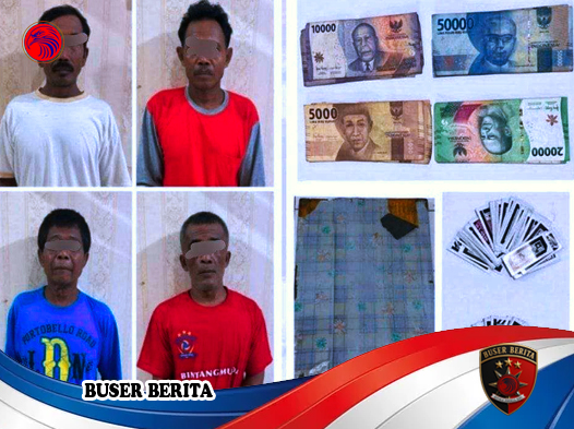 Penindakan Perjudian Kartu Ceki di Sragen