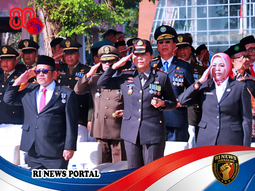 Peringatan HUT RI ke-80 di Sukadana