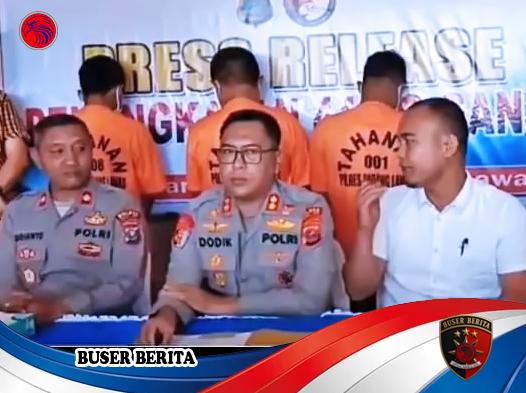 Polres Padang Lawas Ungkap Upaya Penyelundupan 44 Kg Ganja ke Jakarta