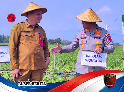 Polres Wonogiri Dukung Ketahanan Pangan