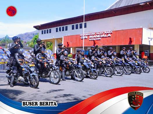 Polres Wonogiri Gelar Simulasi Unjuk Rasa