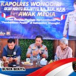 Polres Wonogiri Perkuat Sinergi dengan Media Guna Wujudkan Stabilitas Daerah