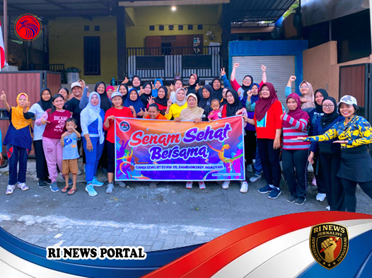 Semangat Gotong Royong dan Kesehatan Terpancar dalam Senam Sehat Bersama di Candi Sewu