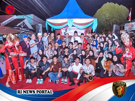 Semangat Kemerdekaan Menyatu dalam Pelantikan Naposo Nauli Bulung Rap Saroha di Padangsidimpuan
