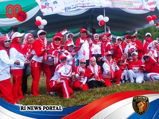Semarak HUT RI ke-80 di Desa Pakuan Aji