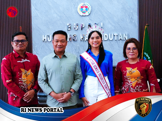 Sharon JZ Simbolon, Putri Remaja Sumut 2025, Mohon Doa Restu Bupati Humbahas untuk Lomba Nasional