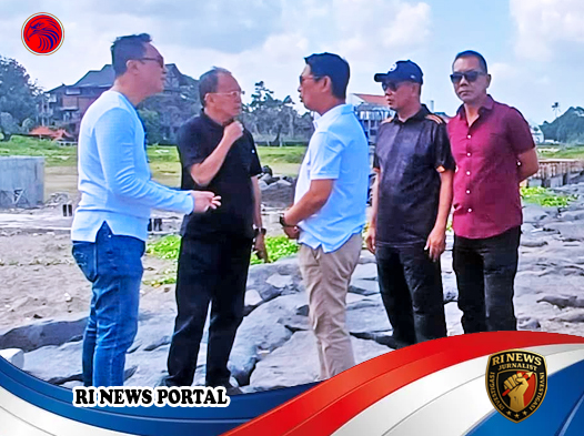 Sidak Pembangunan Pantai Berawa