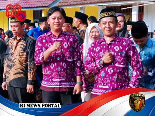 Upacara Peringatan HUT RI ke-80 di SMAN 1 Sungkai Jaya Berlangsung Khidmat dengan Partisipasi Sembilan Desa