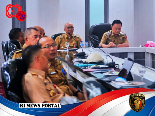 Wakil Bupati Lampung Barat Hadiri Rakor Pengendalian Inflasi Daerah secara Virtual