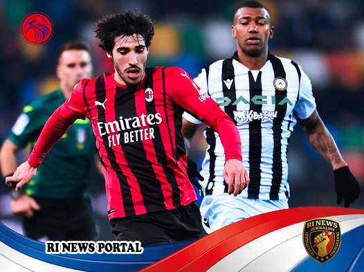 AC Milan Hentikan Rekor Udinese dengan Kemenangan Telak 3-0