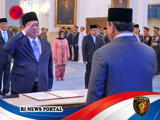 Erick Thohir Ditunjuk sebagai Menpora