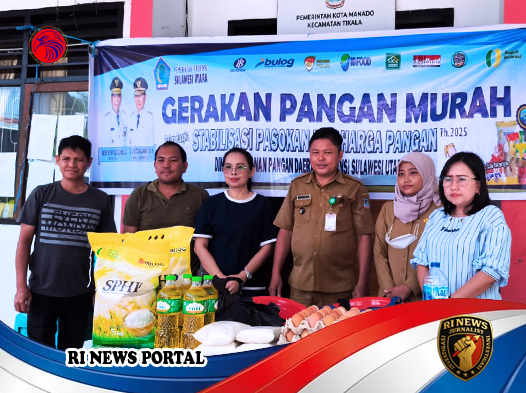 Gerakan Pangan Murah di Kelurahan Taas