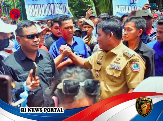 Gubernur Sulut Dialog dengan Buruh