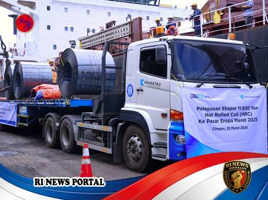 Industri Baja Indonesia Bersinar dengan Ekspor CRC Rp571 Miliar ke Spanyol