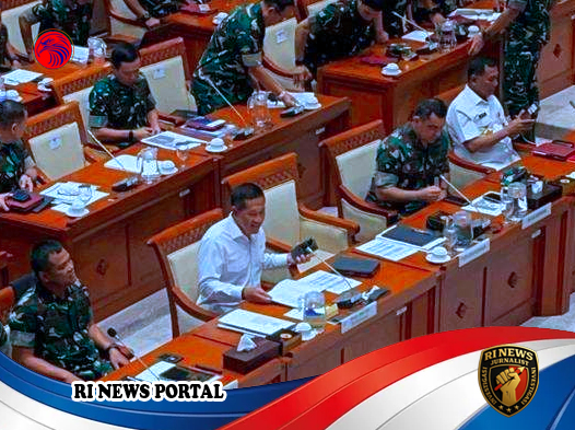 Komisi I DPR Gelar Rapat Kerja Tertutup dengan Wamenhan dan Wakil Panglima TNI