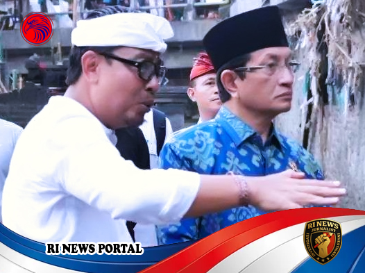 Menag Nasaruddin Umar Salurkan Bantuan Rp300 Juta untuk Korban Banjir Pasar Badung