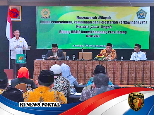 Menurunnya Angka Pernikahan dan Lonjakan Perceraian Jadi Sorotan Muswil BP4 Jateng