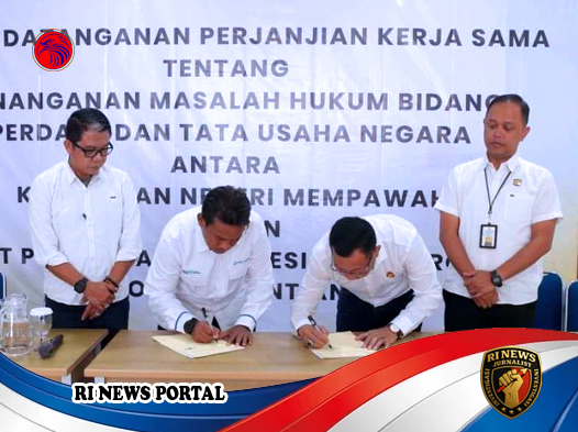 Pelindo Regional 2 Pontianak Jalin Kerja Sama Hukum dengan Kejari Mempawah