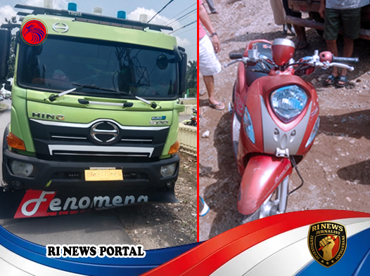 Pengendara Motor Tewas Terseret Truk Tangki CPO