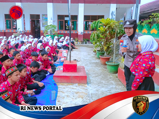Polres Lampung Barat Gelar Sosialisasi Anti-Bullying di SDN 1 Way Mengaku